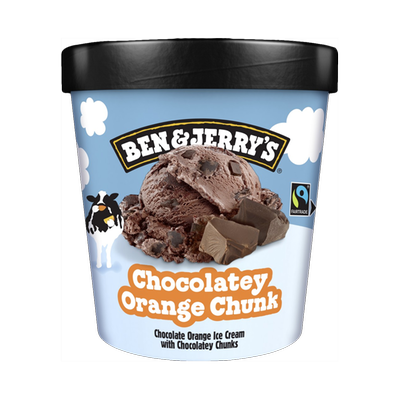Obrázok B&J CHOCOLATEY ORANGE CHUNK 465ML