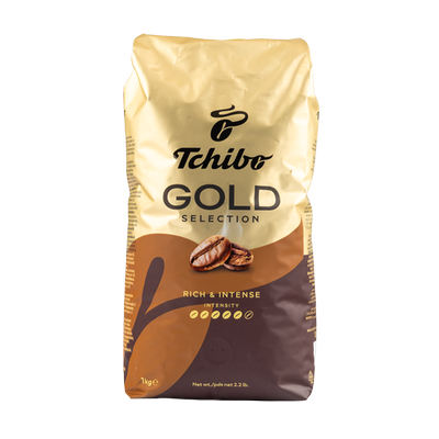 Obrázok TCHIBO GOLD SELECTION ZRNKOVÁ KÁVA 1KG