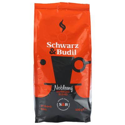 Obrázok SCHWARZ & BUDIL ZRNKOVÁ KÁVA 500G