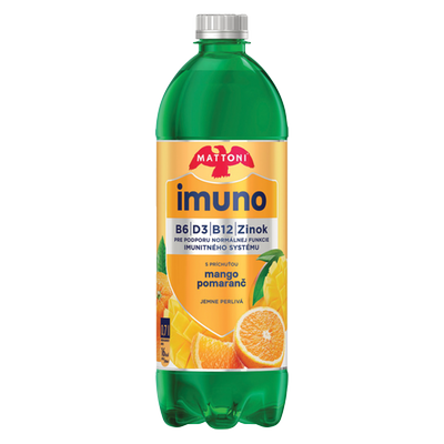 Obrázok MATTONI IMUNO MANGO&POMARANČ 0,7L PET