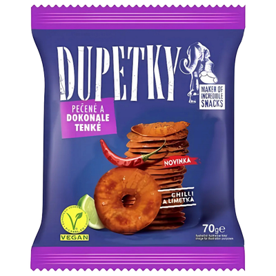 Obrázok DUPETKY PEČENÉ & CHILLI-LIME 70G