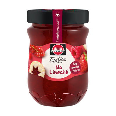 Obrázok SCHWARTAU EXTRA DŽEM NA LINECKÉ 340G