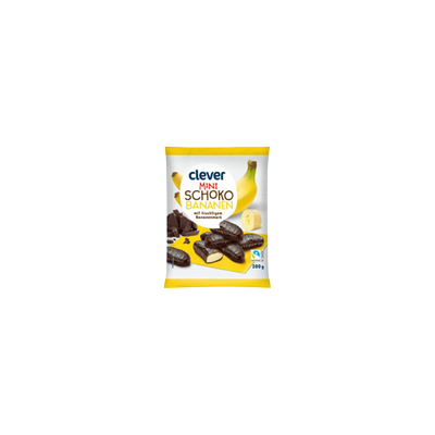 Obrázok CLEVER SCHOKOBANANEN MINIS 200G