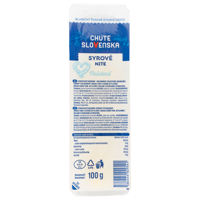 Obrázok CHUTE SLOVENSKA NITE NEÚDENÉ 100G