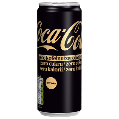Obrázok COCA-COLA ZERO ZERO 330ML PLECH
