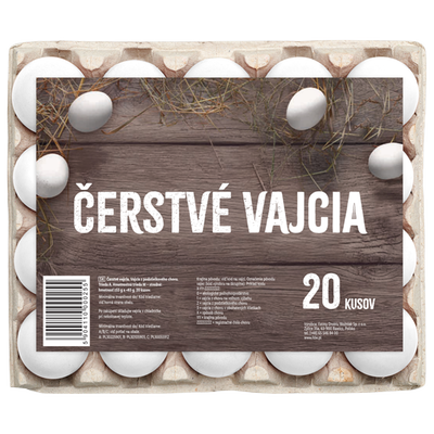 Obrázok VAJCIA PODSTIELKOVÉ 20/M WOZNIAK
