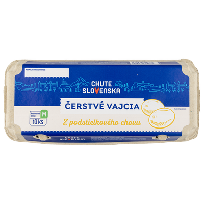 Obrázok CHUTE SLOVENSKA PODSTIEĽKOVÉ VAJCIA 10/M