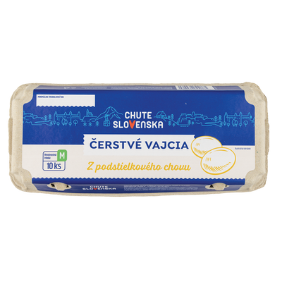Obrázok CHUTE SLOVENSKA PODSTIEĽKOVÉ VAJCIA 10/M
