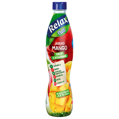 Obrázok RELAX PLUS SIRUP JABLKO-MANGO 0,7L PET