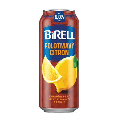 Obrázok BIRELL RAD CITRON POLOTM.0,0% 0,5L PLECH