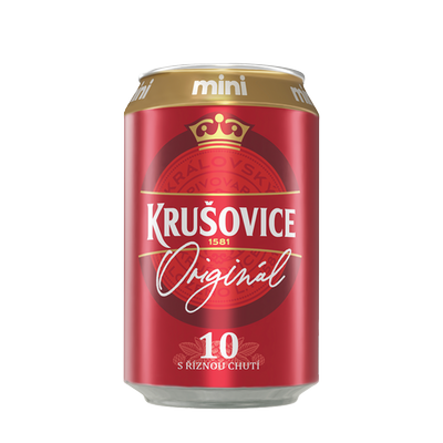 Obrázok KRUŠOVICE 10% MINI 0,33L PLECH.