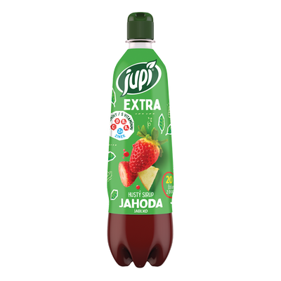 Obrázok JUPÍ SIRUP EXTRA JAHODA 0,7L