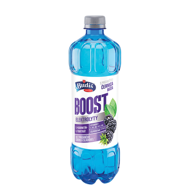 Obrázok BUDIŠ BOOST ČERNICA-MÄTA 0,75L PET