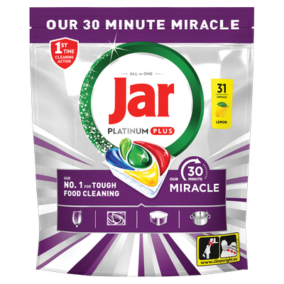 Obrázok JAR PLATINUM+ KAPSULY LEMON 31KS