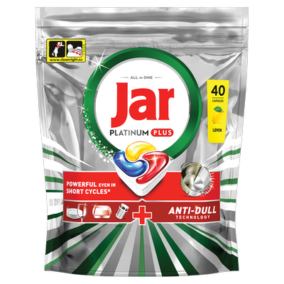 Obrázok JAR PLATINUM+ KAPSULY LEMON 40KS