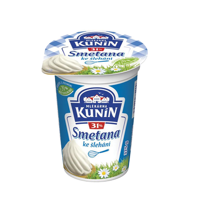 Obrázok ML.KUNÍN SMOTANA NA ŠĽAH. 31% 375G
