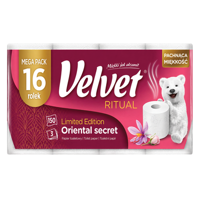 Obrázok TP VELVET RITUÁL 3-VRSTVOVÝ 16X150