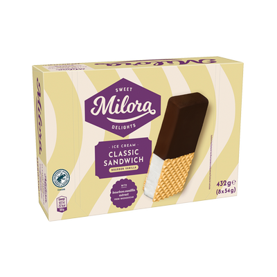 Obrázok MILORA SANDWICH 8*90ML