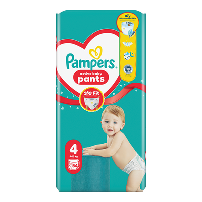 Obrázok PAMPERS PANTS JUMBO PACK S4 54KS