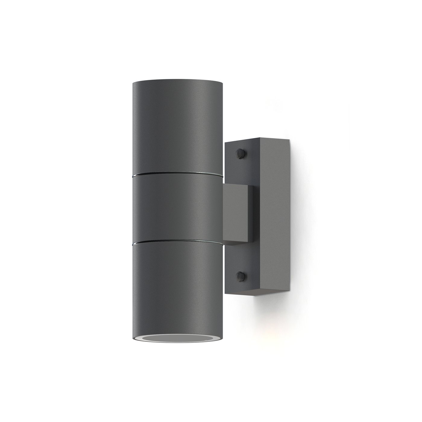 Calex LED Wandleuchte Außen - Beidseitig - GU10-Fassung - IP54 - Anthrazit