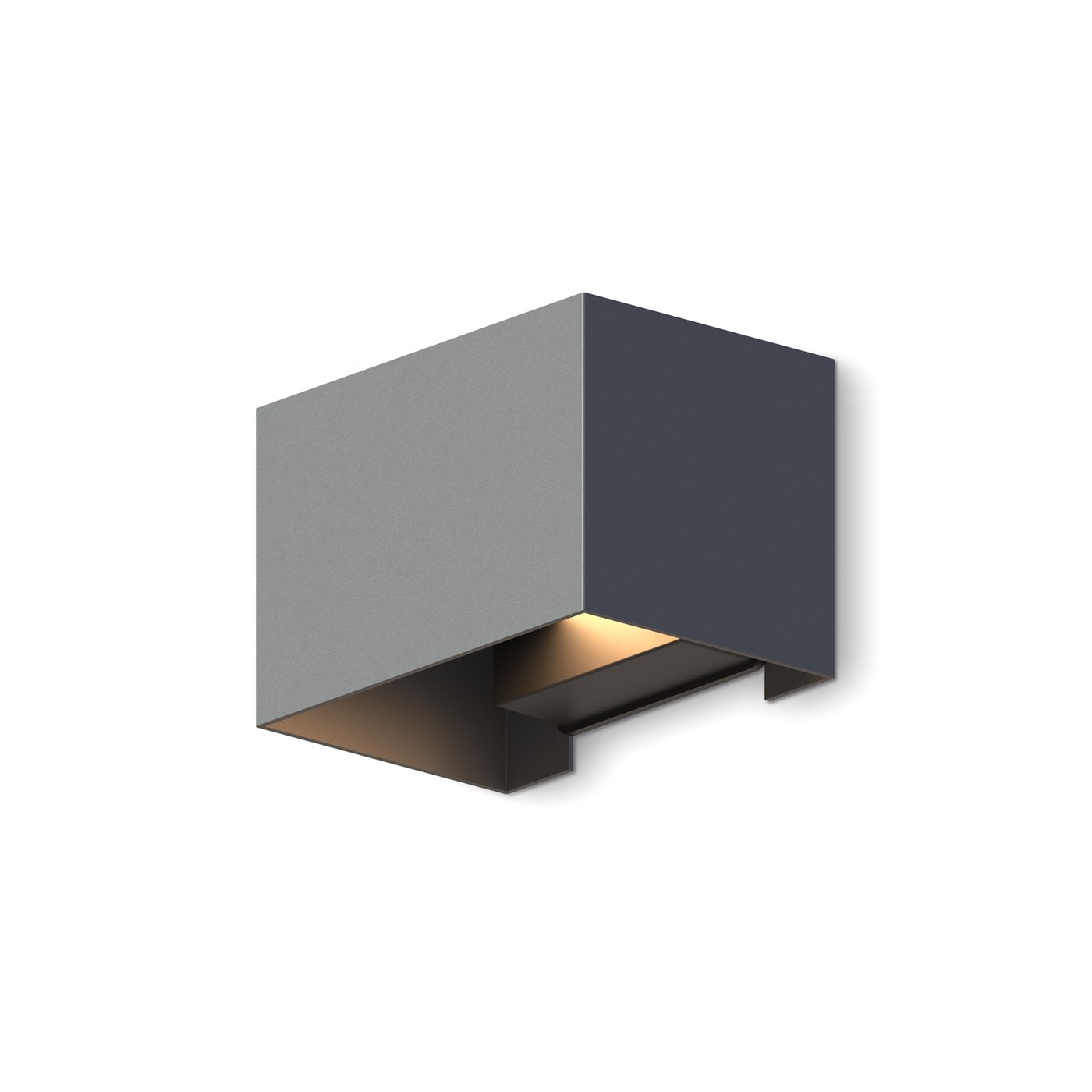 Calex LED Wandleuchte Außen - Beidseitig - 7W - 3000K - IP54 - Anthrazit