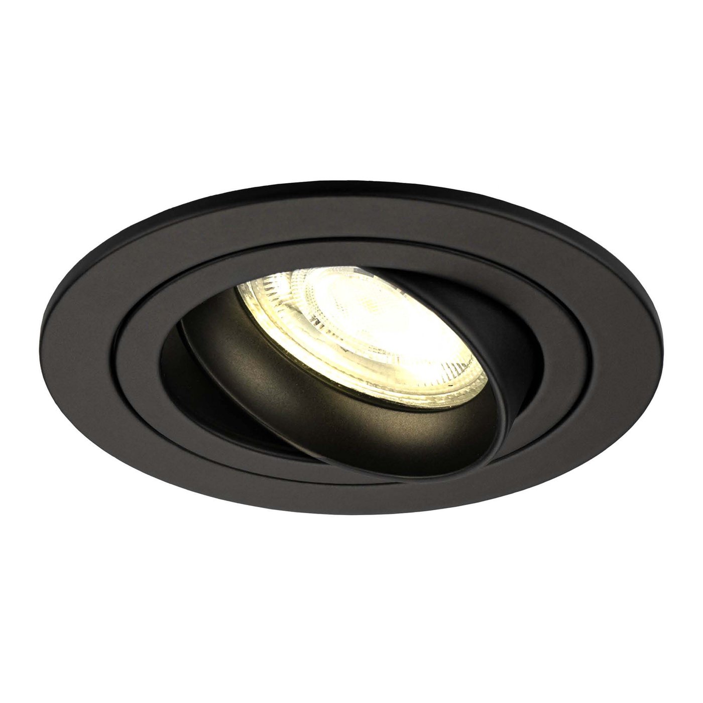 Faretto da Incasso LED Dimmerabile Nero - Tokyo - 3W - 4000K - Ã¸92mm