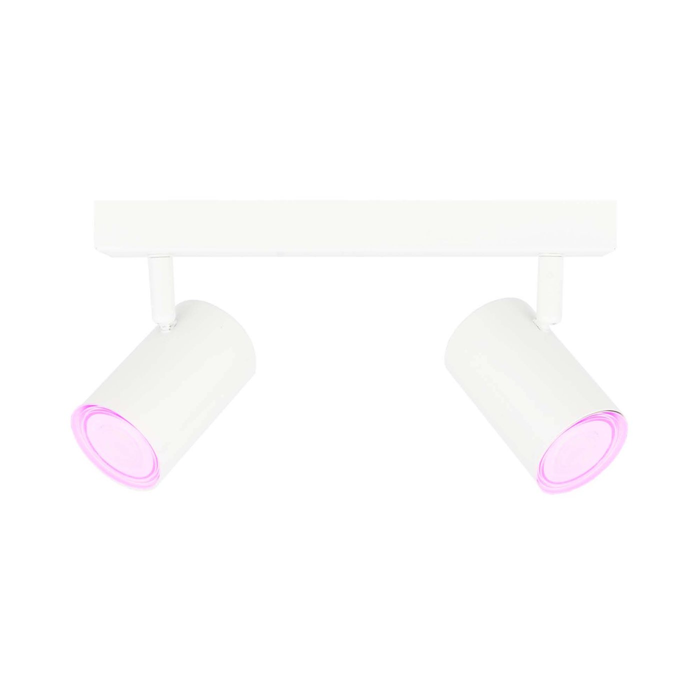 LED Opbouwspots dimbaar - Wit - Vierkant - 4.9W - RGB+CCT - 345 Lumen - 80x80mm - 6 pack
