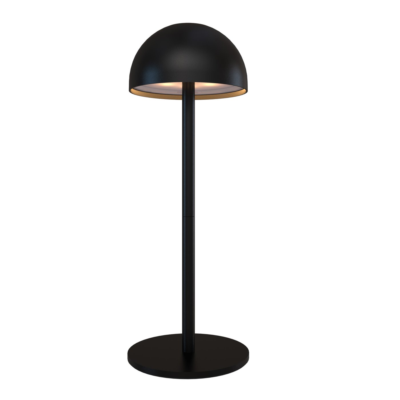 Lampa Stołowa LED USB-C Ładowalna – Matowa Czarna – 110 Lumenów – 2700K–5000K – IP54 – Akumulator 2000mAh