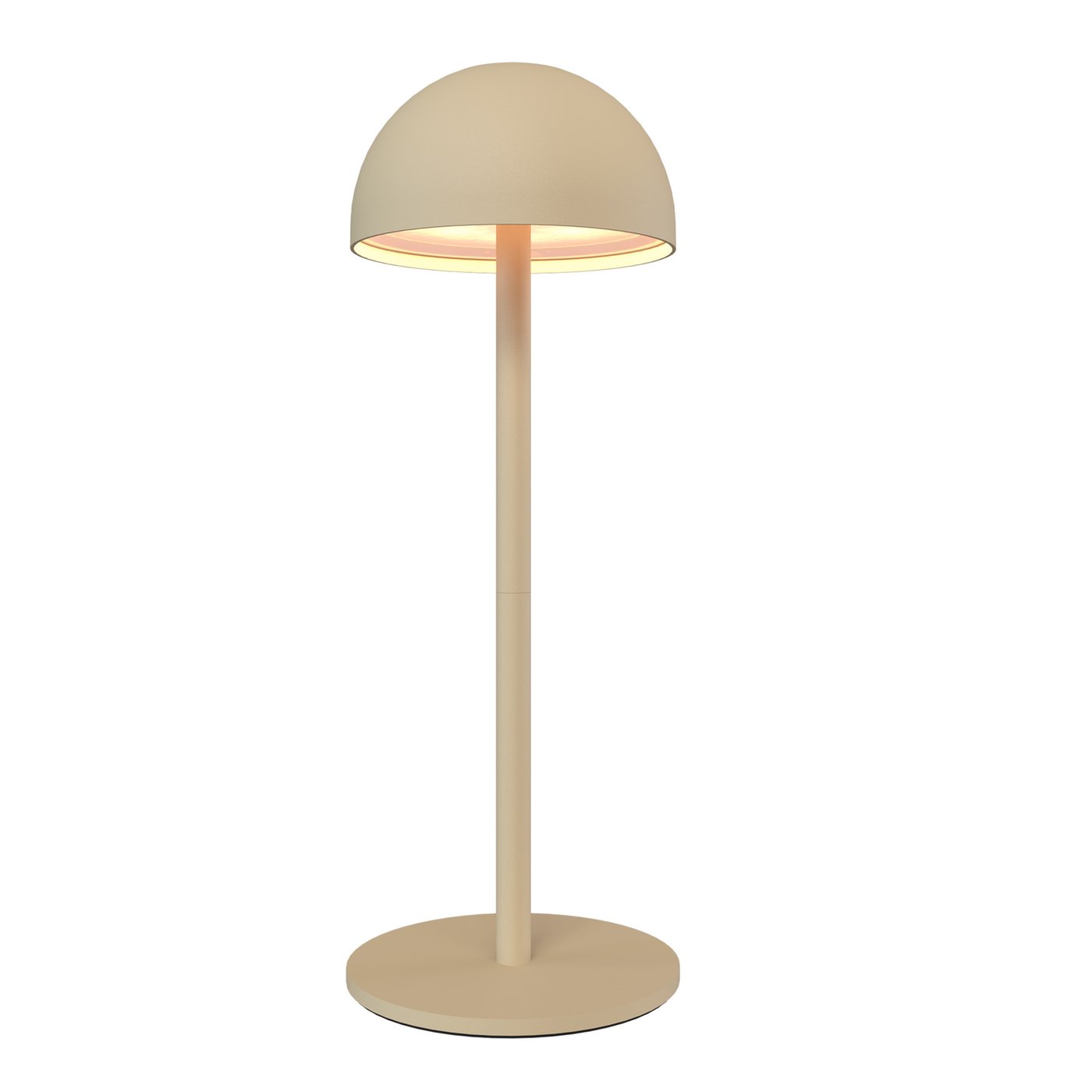 Lampa Stołowa LED USB-C Ładowalna – Beżowy – 110 Lumenów – 2700K–5000K – IP54 – Akumulator 2000mAh