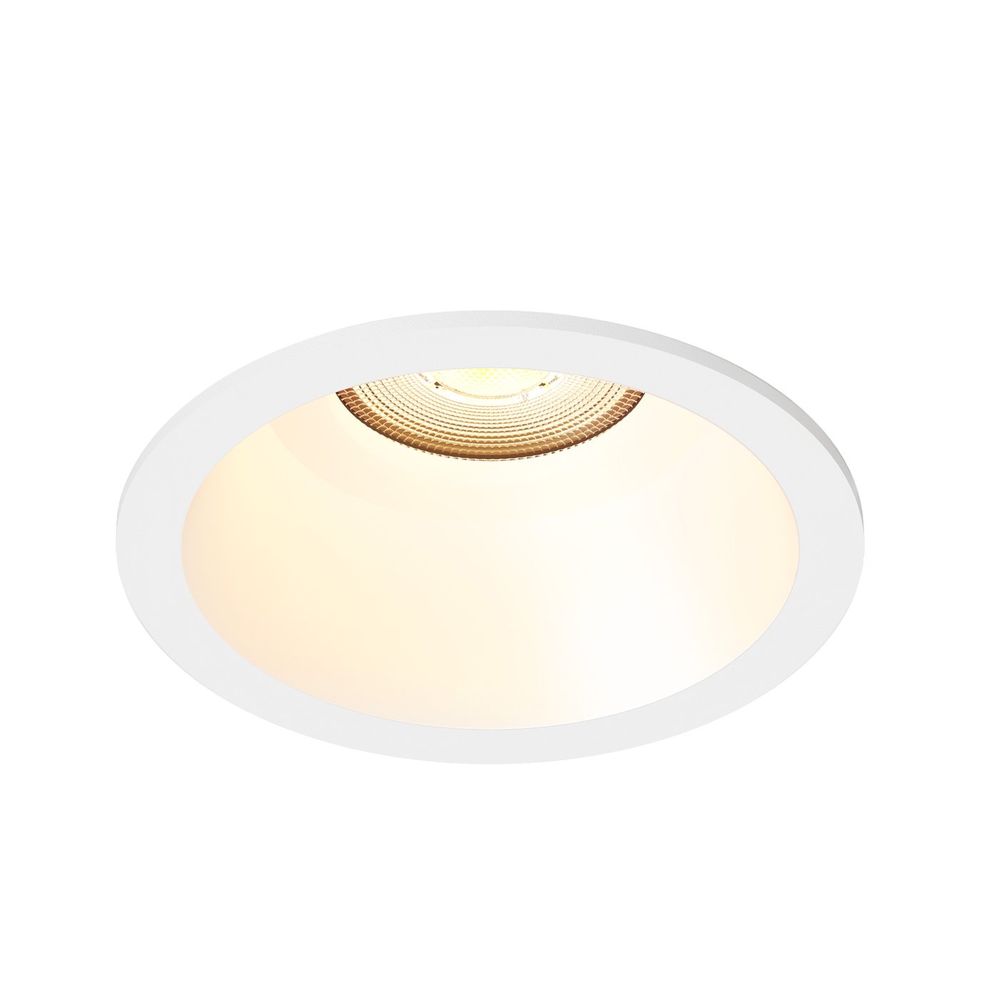 LED Einbaustrahler Dimmbar - Weiß - Rund - 3W - 2700K - 345 Lumen - ø85mm