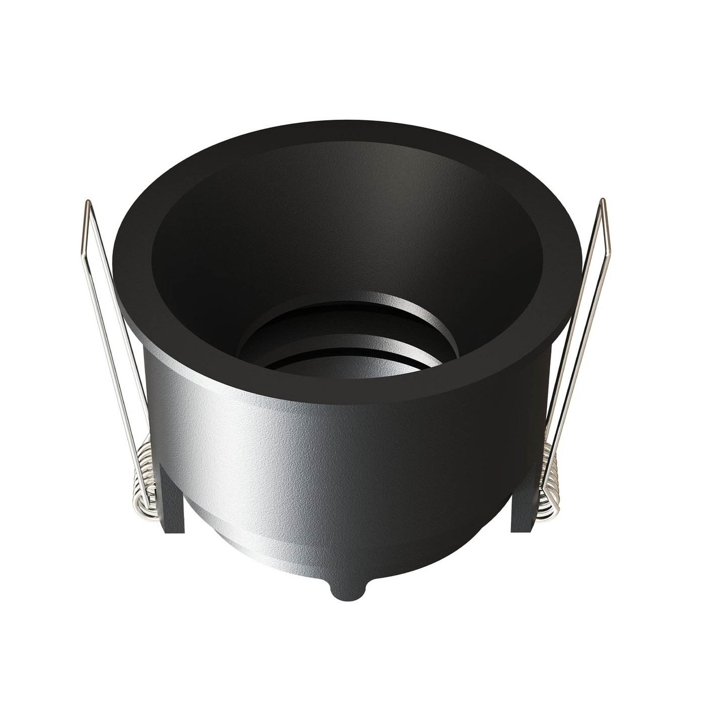 Dimbare LED Inbouwspot - Zwart - Rond - GU10 Fitting - ø81mm