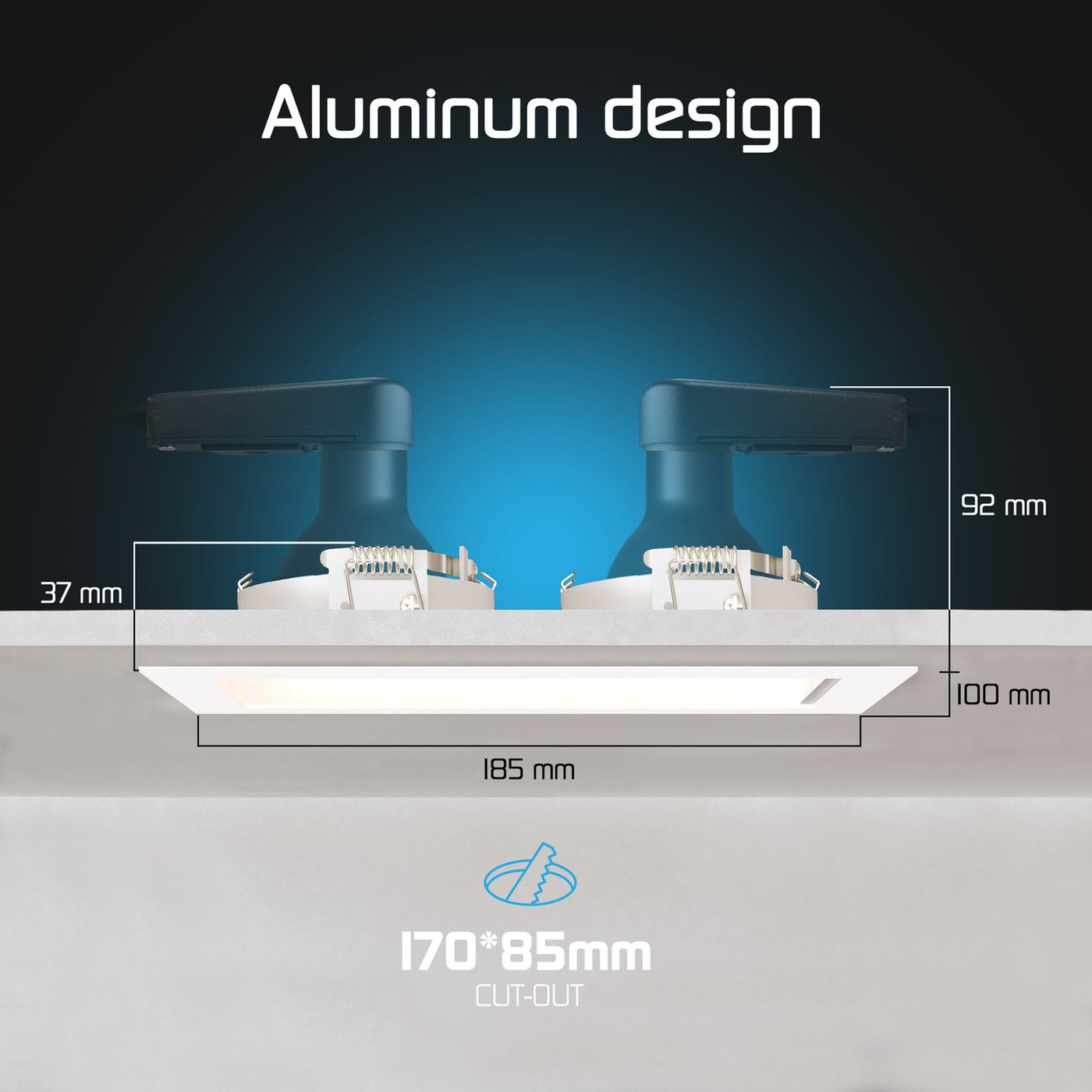 Dimmer LED 0-250 Watt – Universale - Taglio di fase - Multicontrollo