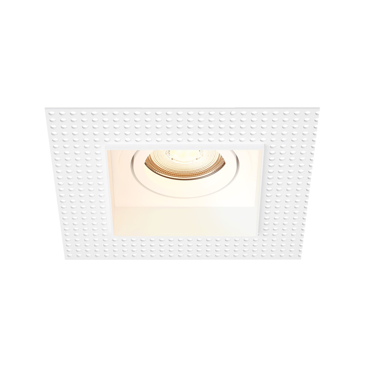 LED Einbaustrahler Dimmbar - Randlos - Weiß - 3W - 2700K - 345 Lumen - 130x130mm