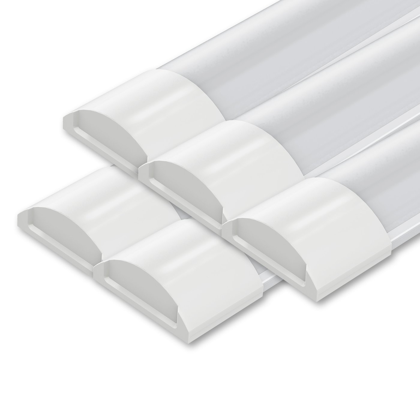 10x Réglette LED 120 cm - 30W - 120 lm/W - 4000K - 3600 Lumen