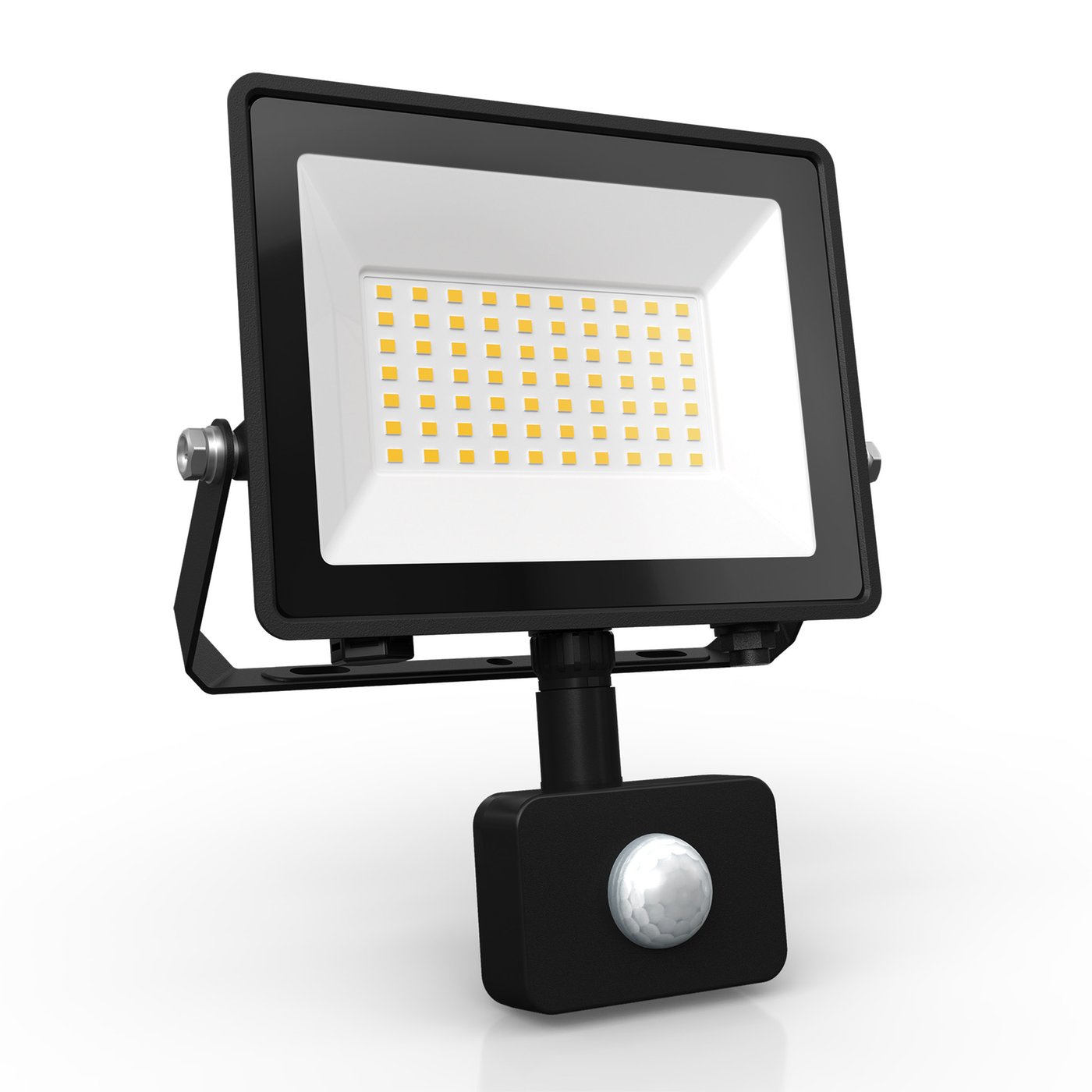LED Floodlight with sensor 50W - 4000K - 110lm/W - 3 year warranty