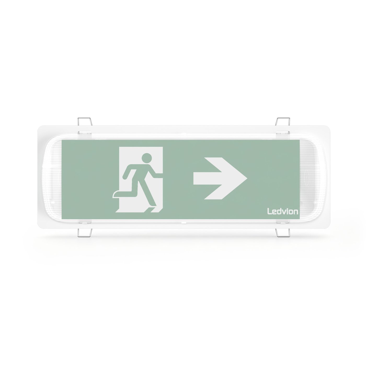 Cadre d’encastrement pour luminaire de secours LED