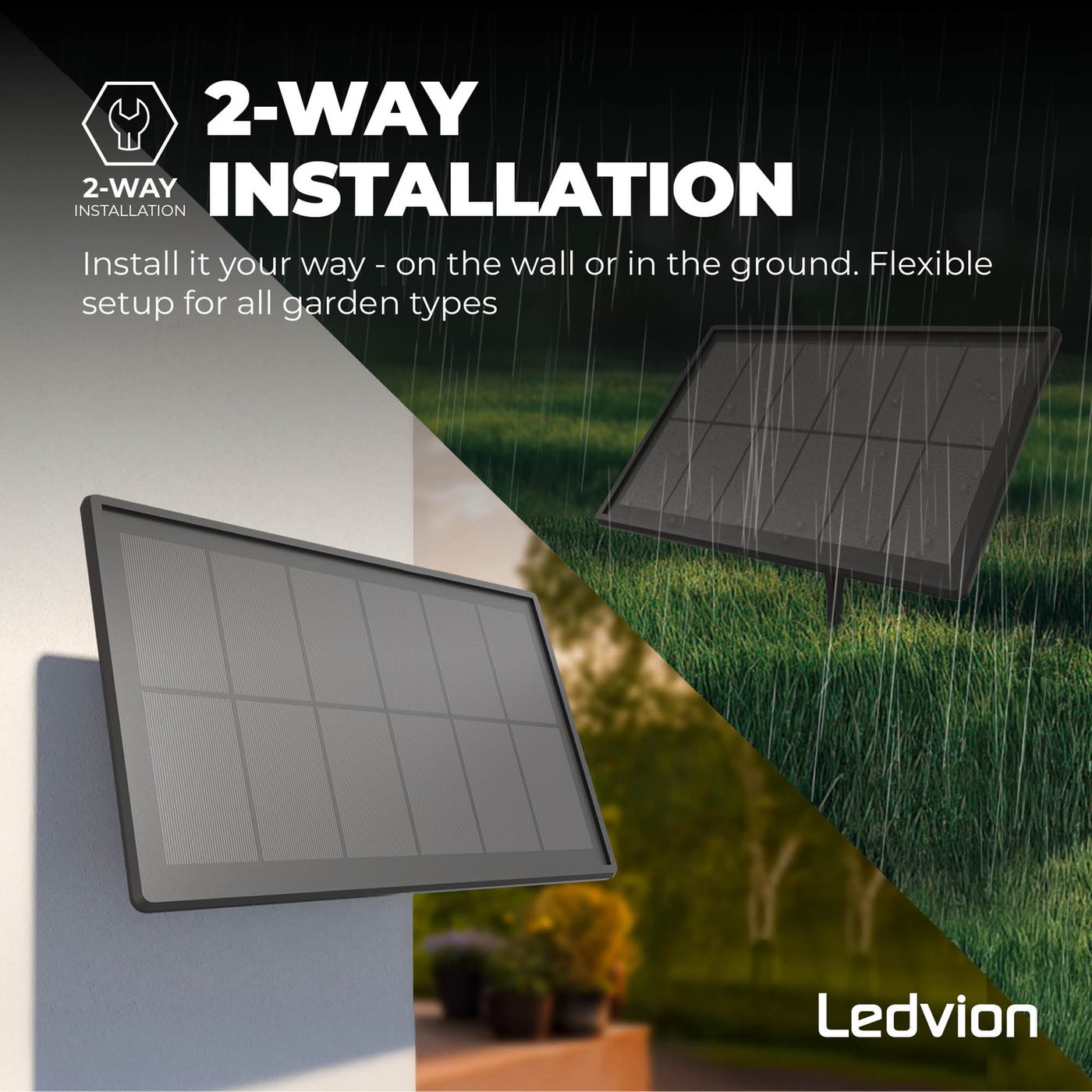 GHUSTAR Catena Luminosa Esterno - Luci da Esterno Giardino 15M 17+2 LED G40 Lampadine Dimmerabile con Telecomando IP44 Impermeabile Lucine da Esterno per Terrazzo Balcone Decorative