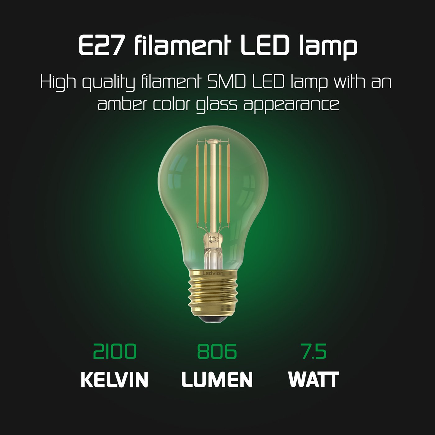 Applique Murale NEWPORT Extérieur E27 Noir