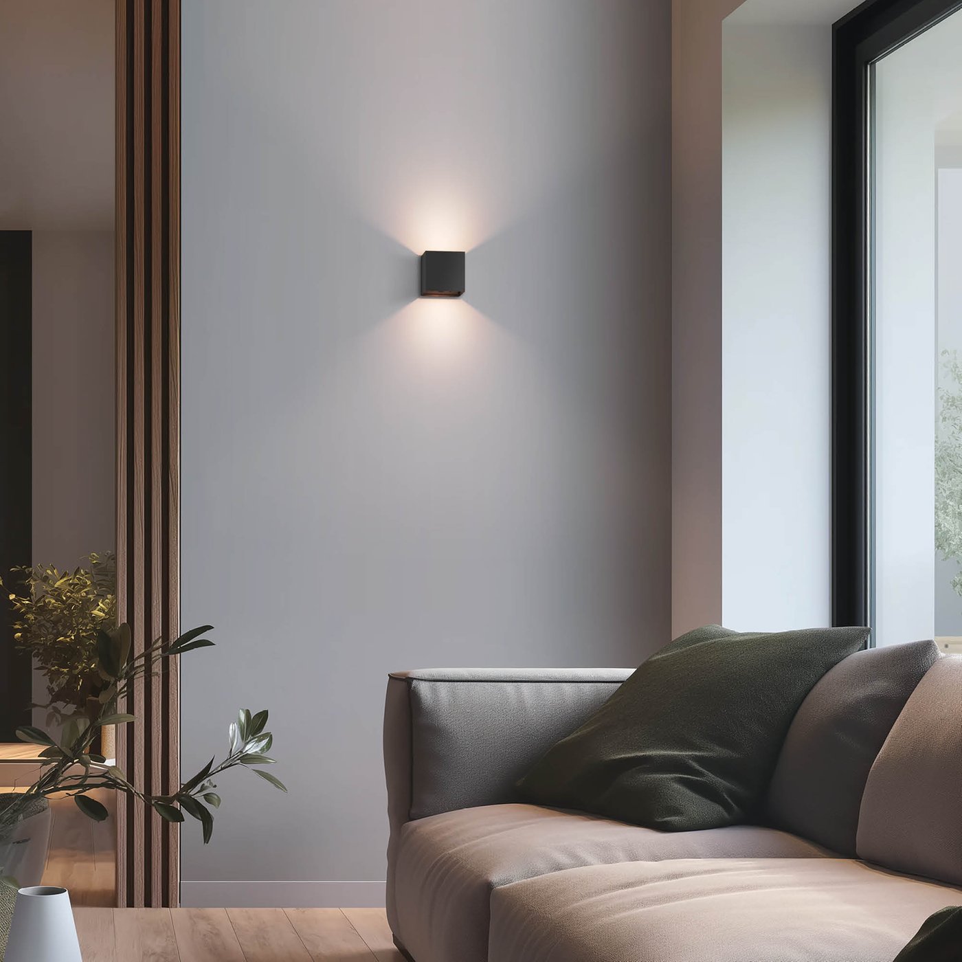 Applique Da Parete Ricaricabile USB Con Telecomando, Luce RGB Dimmerabile Senza Fili, 2 Pezzi Per Corridoio E Camera