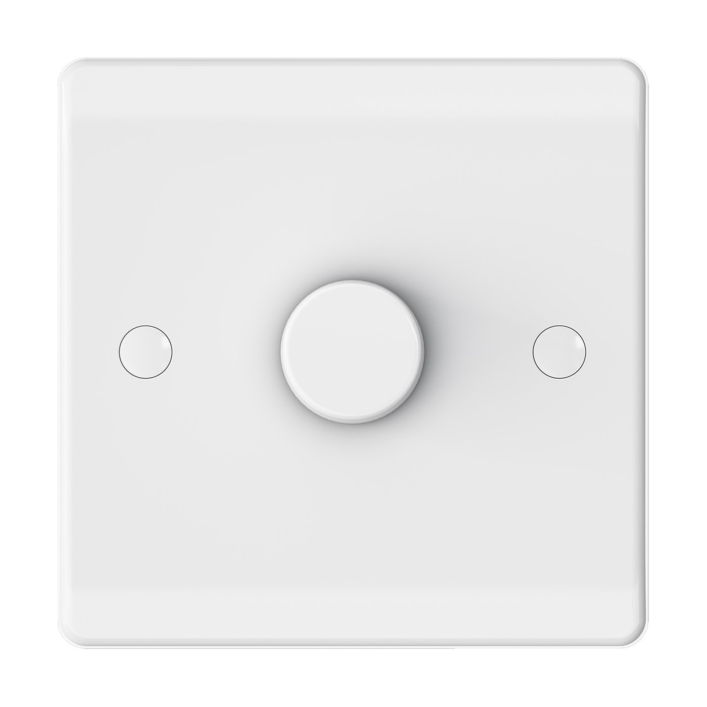 LED Dimmer Switch 1 Gang 2-Way - 3–160W – White – Leading/Trailing Edge – 3 Year Warranty