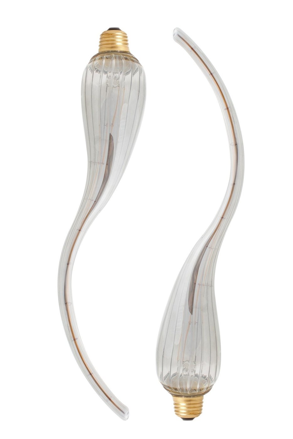 Lampa LED Calex Lamda Ø45 - E27 - 60 Lumenów - Tytan - 2 sztuki