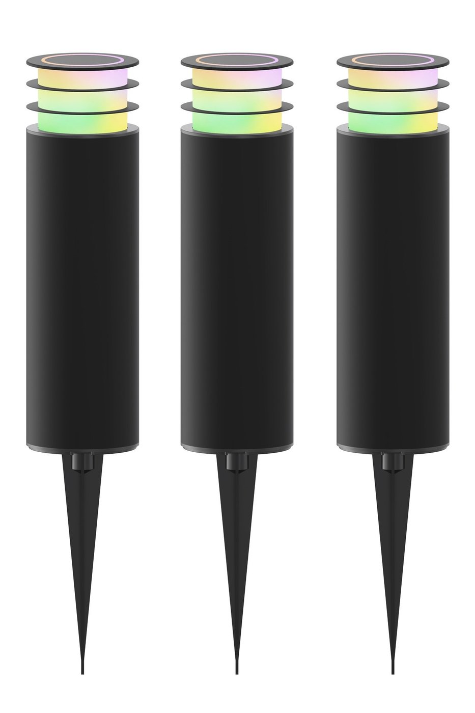 Inteligentna Lampa Stojąca Zewnętrzna Calex - RGB - IP44 - Podłącz i używaj - Oświetlenie Słupka