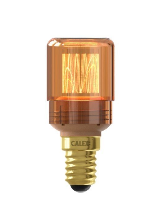 Calex Crown Ampoule en Fibre de Verre LED - E14 - 2.3W - Gold - Dimmable