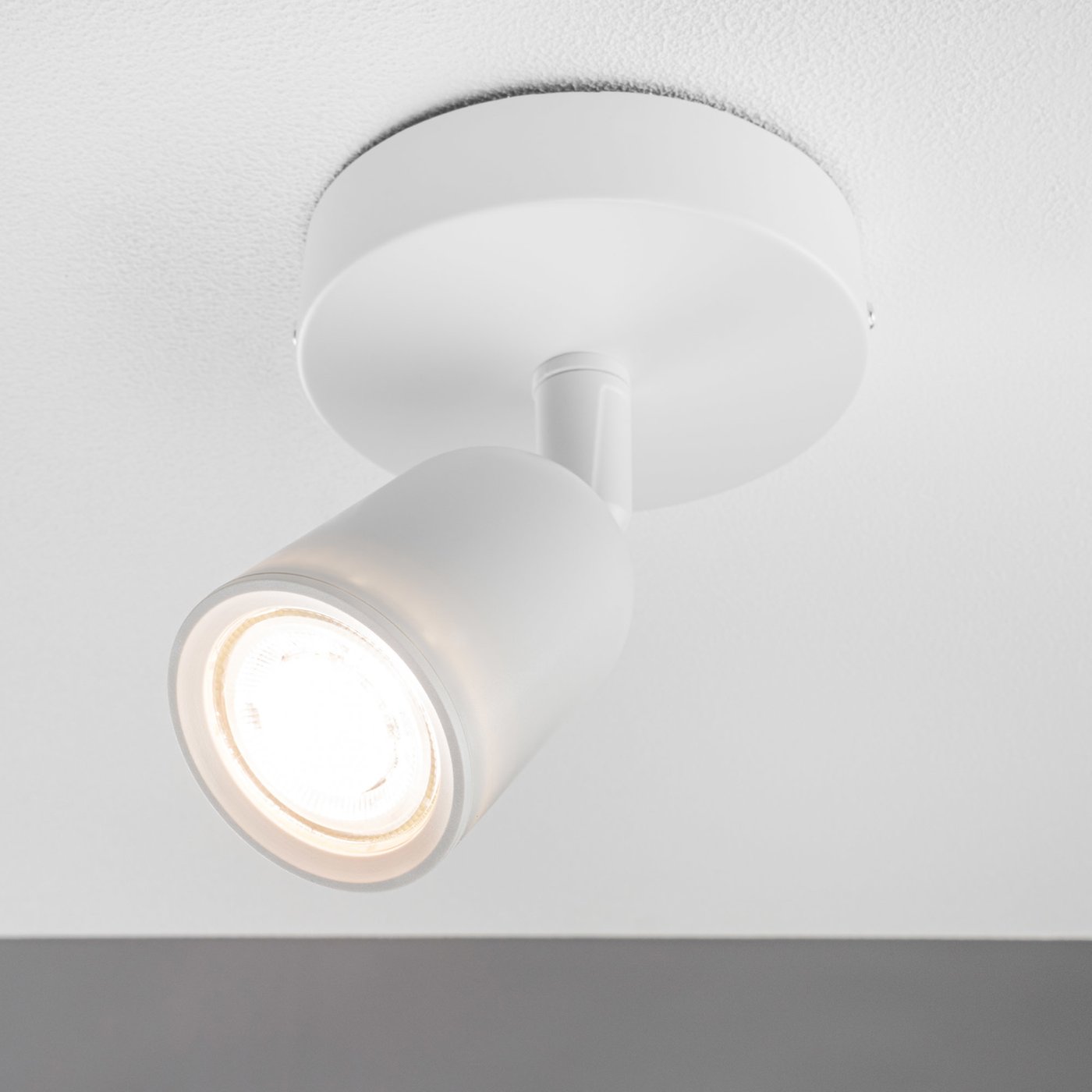 Reflektory sufitowe LED Locaste - Uchylna - żarówka GU10 - Biała