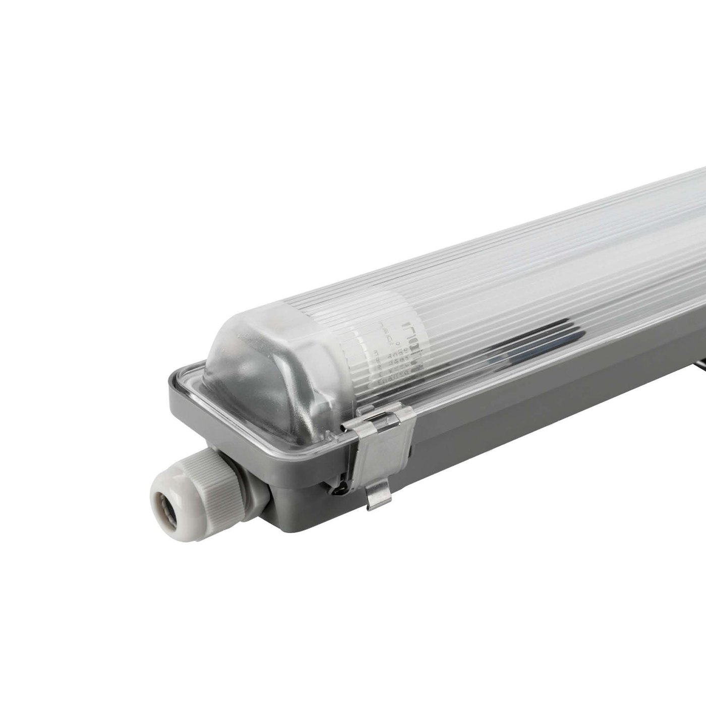 LED-armatur 120cm - 18W - 185lm/W - 6500K - Kallvit - Genomkopplad - IP65 - 2 års garanti