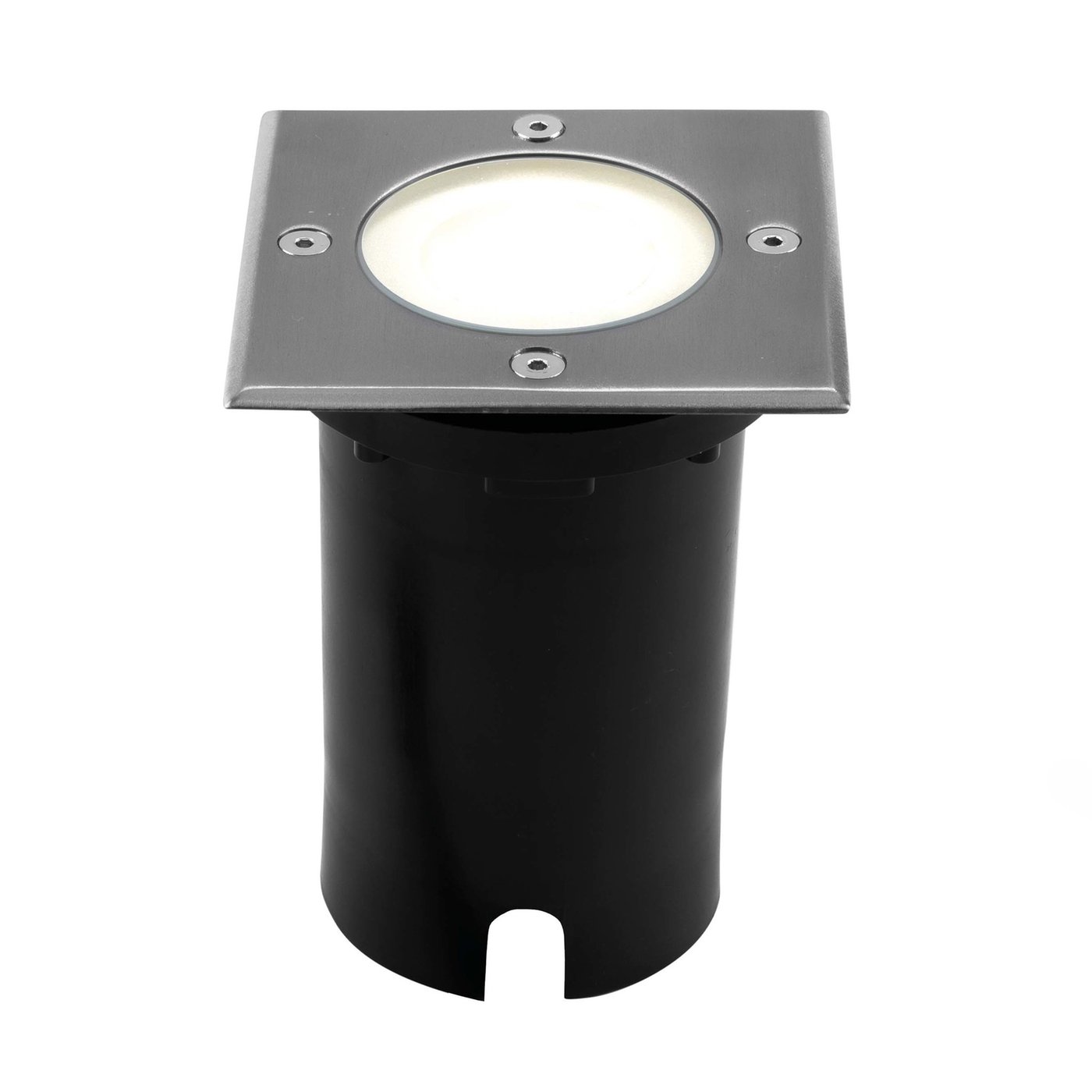 Zewnętrzny Lampy Najazdowe LED - Kwadratowy - Czarny - IP67 - 3W - 4000K - Kabel zasilający 1 metr