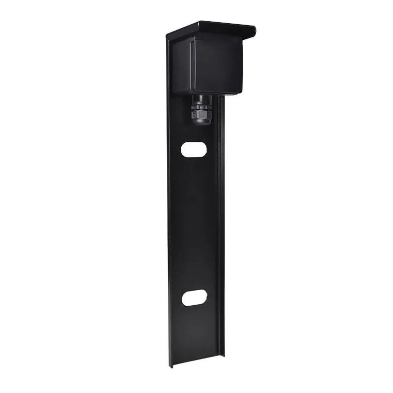 Gniazdo zewnętrzne - 1 gniazdo elektryczne - 1 dławiki kablowe - IP55 - 65 cm