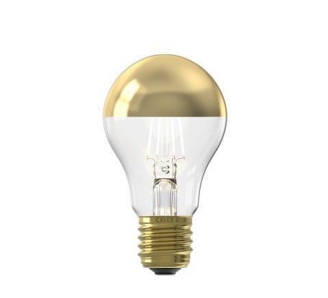 Lampa lustrzana Calex Standard Top Mirror Head - E27 - 180 lumenów - Złota