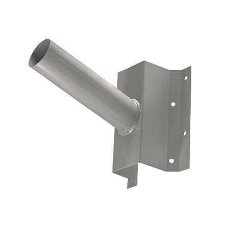 Uchwyt ścienny do Oświetlenia Ulicznego LED - Szary - Ø60mm