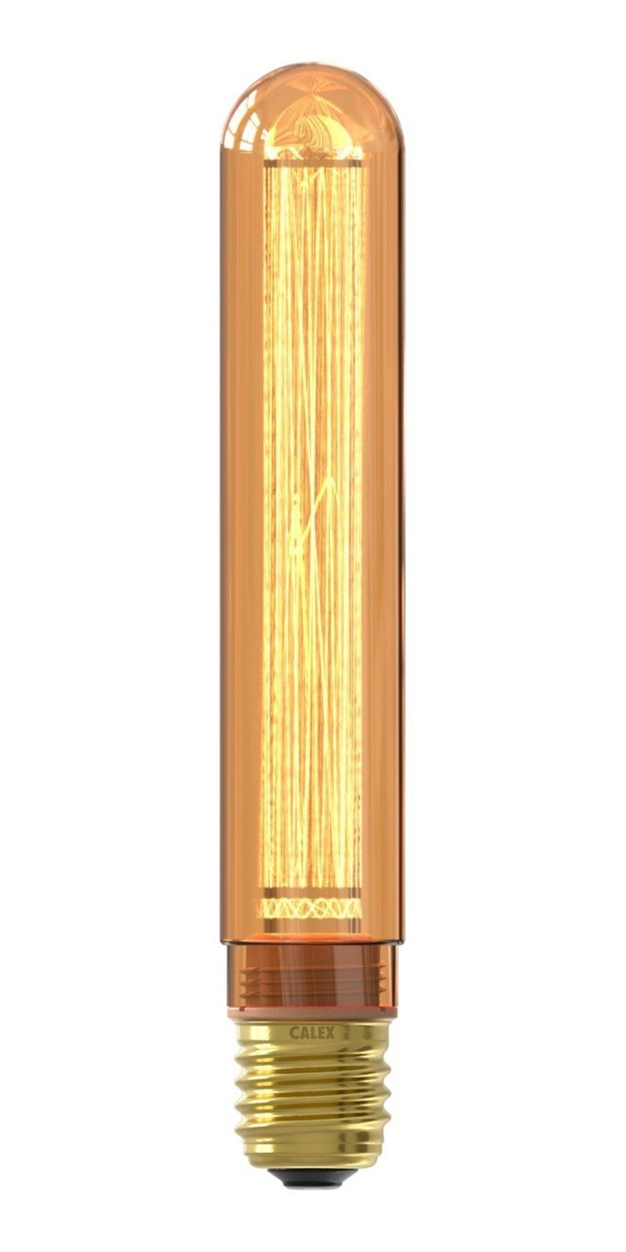 Calex Crown Ampoule en Fibre de Verre LED - E27 - 2.3W - Gold - Dimmable